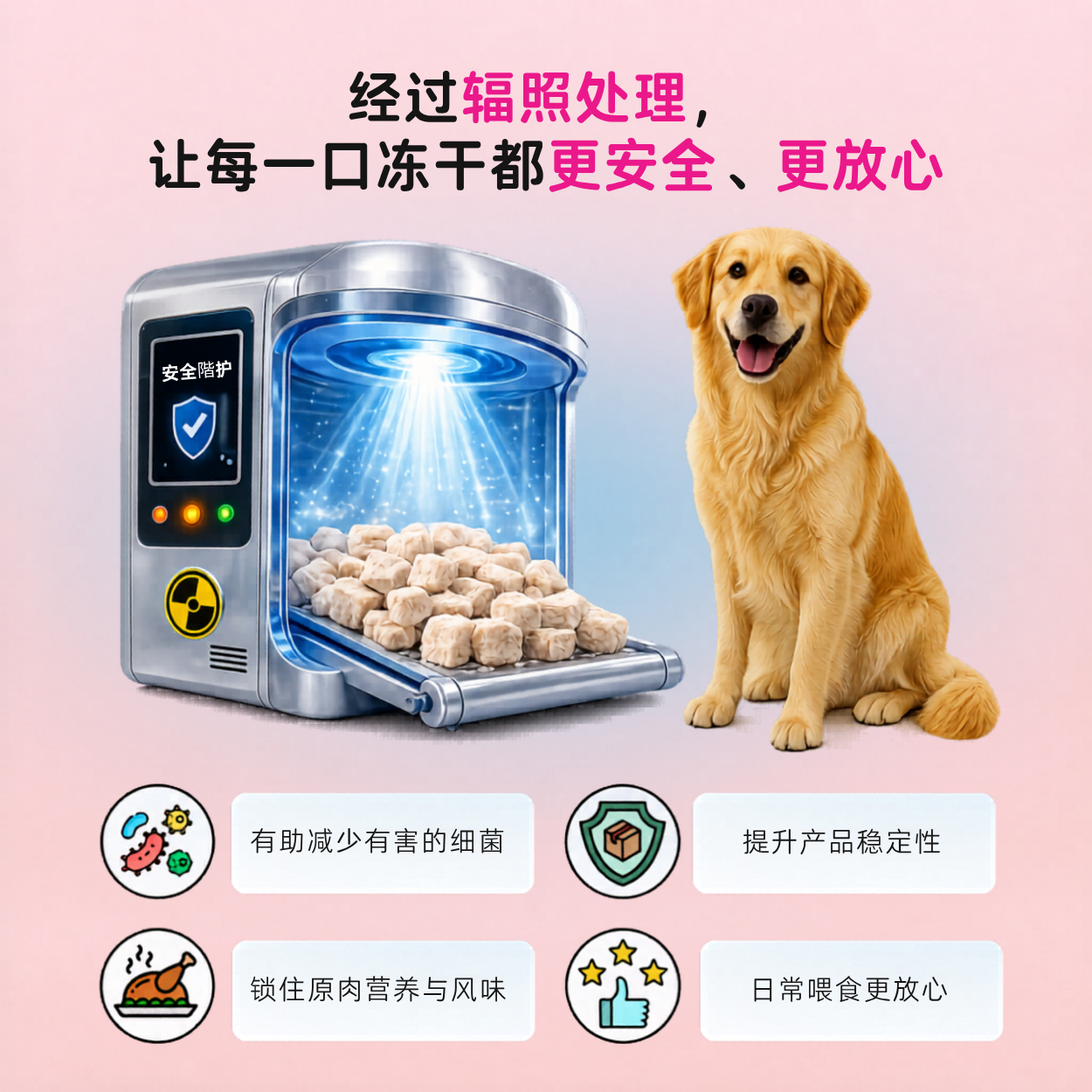 试吃组合｜bigfatpaw FurrBite 猫狗冻干鸡肉粒鸭肉粒｜2包100g鸡肉 + 1包100g鸭肉