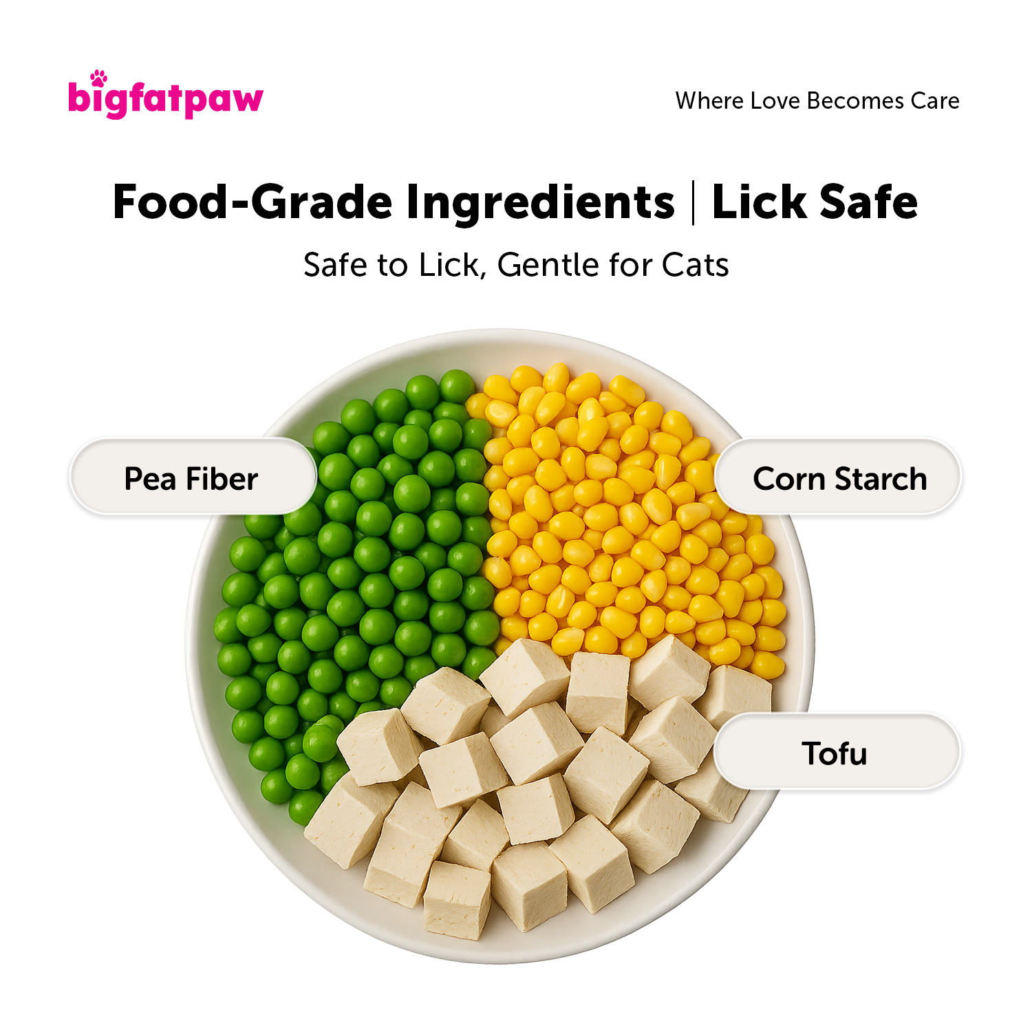 bigfatpaw FurrClean Premium Tofu Cat Litter 2.2KG