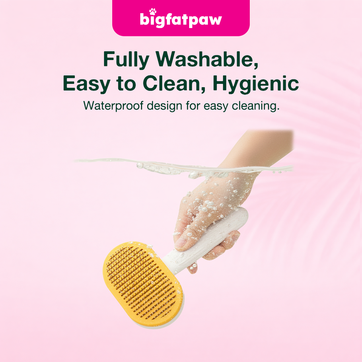 bigfatpaw Furrgear Pet Grooming Comb for Pets – Hair Removal & Deshedding Brush