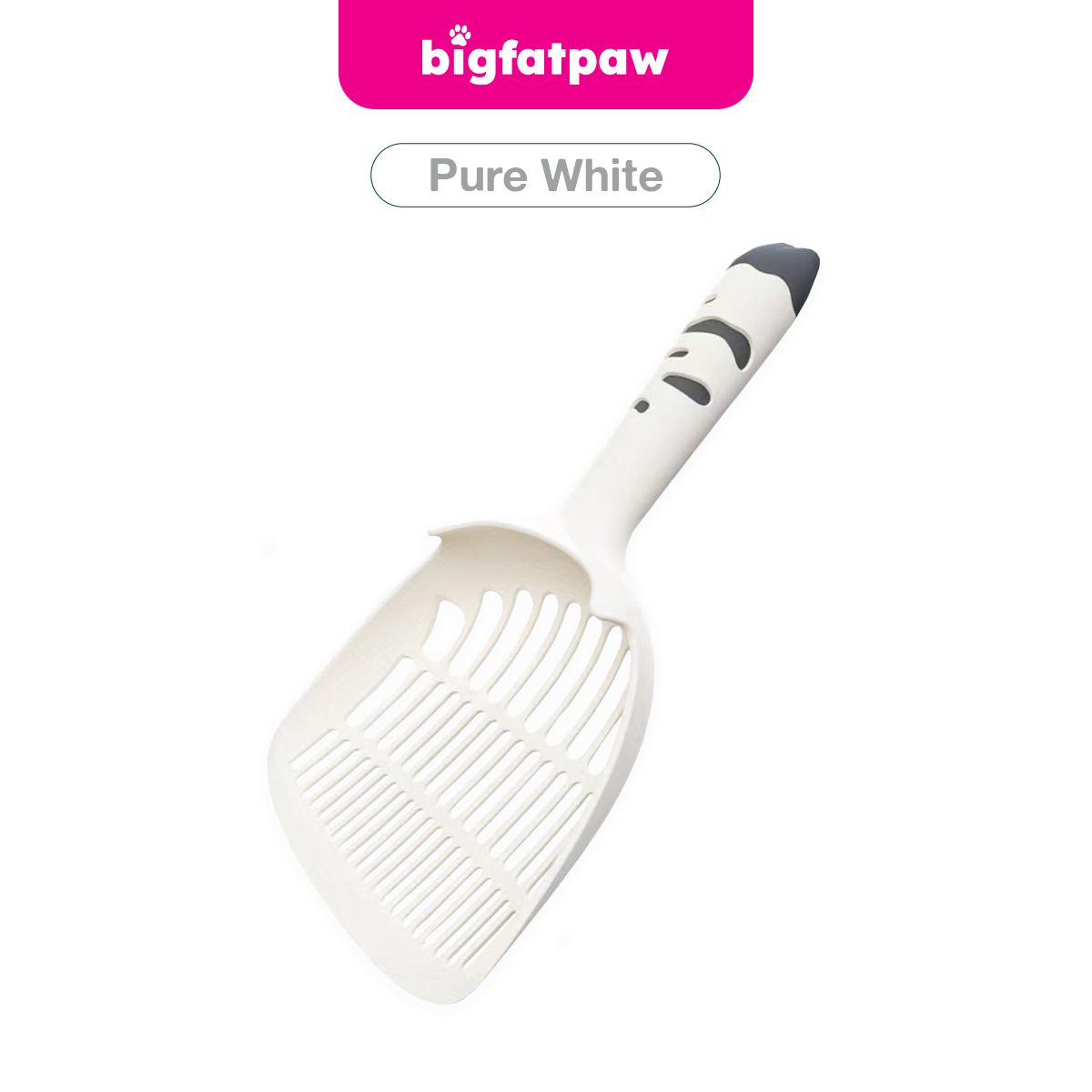 bigfatpaw Furrgear XXL Cat Litter Scoop – Large Plastic Cat Litter Shovel for Easy Cleaning