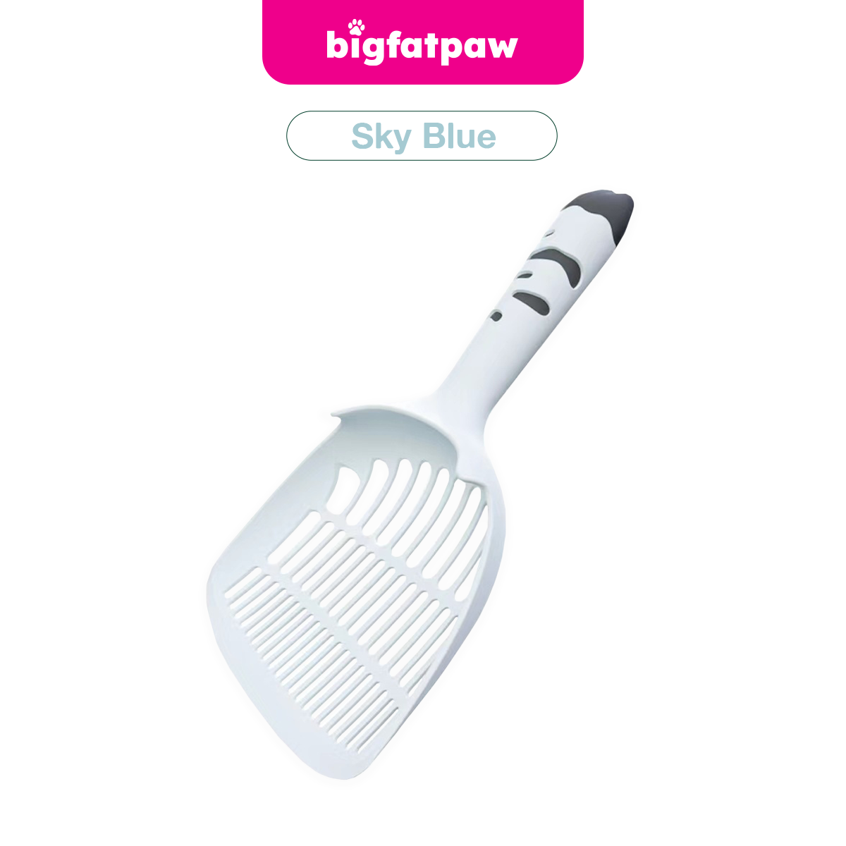 bigfatpaw Furrgear XXL Cat Litter Scoop – Large Plastic Cat Litter Shovel for Easy Cleaning