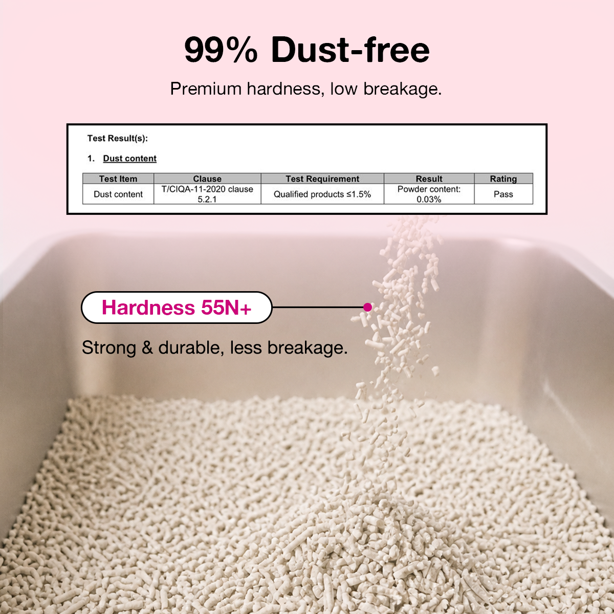 bigfatpaw FurrClean Premium Tofu Cat Litter (2.2KG)