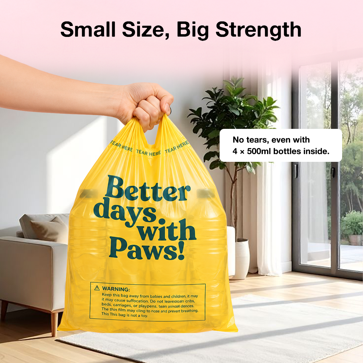 bigfatpaw FurrClean CornFresh Pet Dog Poop Bag Partially Biodegradable